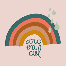 Bandit Circus Arc En Ciel Palette De Couleurs Illustration