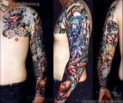 Tattoo flash and paintings from approved submitters. Ghost In The Shell Sleeve Tatuajes
