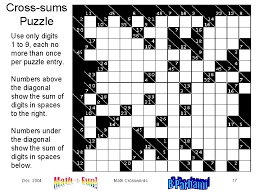The tutorial is created by jakro soft, . Math Crosswords A Lesson In The Math Fun