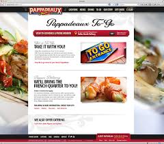 Play games, take quizzes, print and more with easy notecards. Pappadeaux Seafood Kitchen Website On Behance