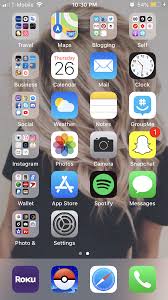 Pin By Ruby Roy On App Organization Iphone Home Screen Layout Homescreen Iphone Organization