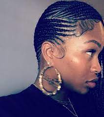 Rp From Curlboss Lashontae With Her To The Side Cornrows Span Class Emoji Emoji1f64c S Rope Braided Hairstyle Braided Hairstyles Updo Braided Hairstyles