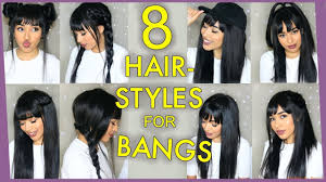 Bangs add a soft and. 8 Fall Hairstyles For Bangs Fringe Lanasummer Wigenscounters Discount Youtube