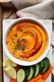Roasted Red Pepper Hummus Oil Free The Vegan 8