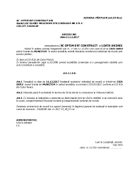 Doc Decizie Acord Parti Optim Est Construct Academia Edu