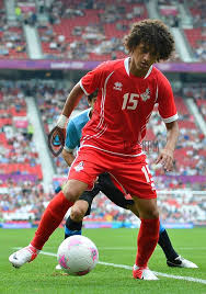 The football tournament at the 1996 summer olympics started on 20 july and finished on 3 august. July 26 2012 Uae S Omar Abdulrahman 15 Uae Vs Uruguay Football Match During 2012 Olympic Games At Old Trafford In Manchester Olympics Football Match Omar
