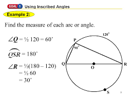 Unit 14 probability unit 10 circles homework 5 tangent lines worksheet 9.1. 1 Lesson 6 3 Inscribed Angles And Their Intercepted Arcs Goal 1 Using Inscribed Angles Goal 2 Using Properties Of Inscribed Angles Ppt Download