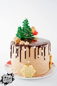 Mon Drip Cake De Noel Chocolat Praline Drip Cakes Chocolat Praline Gateau Yaourt Moelleux