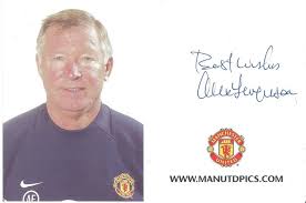 Würde hier heute nicht sitzen. Sir Alex Ferguson Original Autogramm Catawiki