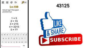 Kunci jawaban brain out level 1 221 lengkap dan terbaru nekopencil. Brain Out Level 103 Hitunglah Jawabanya Youtube