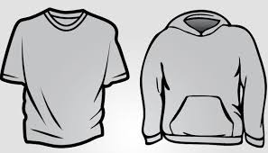 Hoodie And Basic T Shirt Templates Free Download T Shirt Template Shirt Template Hoodie Template Basic Tshirt