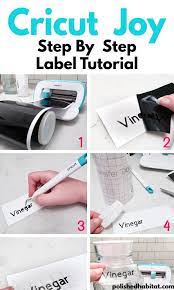 Cards, labels, and decals are some of the projects you. Cricut Joy Vinyl Label Tutorial Cricut Projects Vinyl Diy Cricut Vinyl Sticker Labels