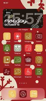 Christmas Ios 14 Icons New Year App Icons Iphone Ios 14 54 Aesthetic Icons 23 Backgrounds Ios App Iphone Christmas Apps Homescreen