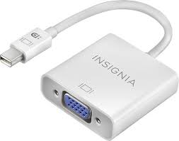 The mini displayport to vga converter maximizes portability with a compact, lightweight design, making it the perfect travel accessory to carry with your surface pro or ultrabook, fitting easily into your laptop bag or carrying case. Insignia Mini Displayport To Vga Adapter White Ns Pd94593 Best Buy