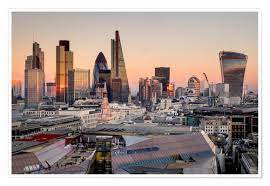 Select from premium london skyline of the highest quality. Charles Bowman London Skyline Von Der St Pauls Kathedrale Poster Online Bestellen Posterlounge De
