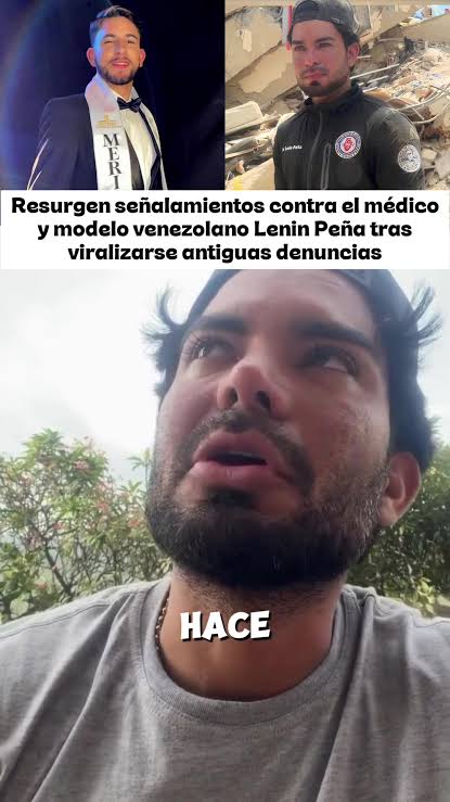Resurgen señalamientos contra el médico y modelo venezolano Lenin Peña... |  TikTok