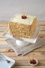 Carrot Cake Cubique Et Noisettes Caramelisees Recette Entremet Cake Noisette Dessert
