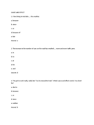 Modeling cause and effect relationships of strategy map using fuzzymodeling cause and effect relationships of strategy map using fuzzy. Soal Cause And Effect Nature