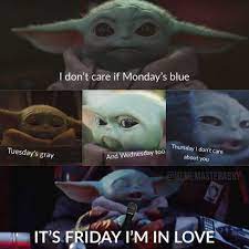 From inserting baby yoda into existing meme templates to making new, snarky jokes about the cute little creature, there's no shortage of creativity when it comes to baby yoda memes. Pin Auf May The Force Be With You