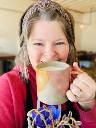 Astral lounge serving latte and lotus