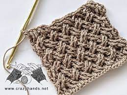 Touch device users, explore by touch or with swipe gestures. How To Crochet Celtic Weave Stitch In Rows Crazy Hands Knitting