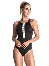 Roxy Sand To Sea Eendelig Badpak True Black Kvj0 Roxy Swimwear Halter One Piece Swimsuit Roxy Bathing Suits