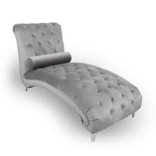 Maybe you would like to learn more about one of these? Clifton Grey Brushed Velvet Buttoned Chaise Grey Velvet Chaise Longue