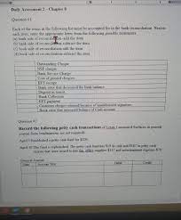 An example of objective information obtained during the physical assessment includes the: 6 Daily Assessment 2 Chapter 8 Question 1 Each Of Chegg Com