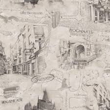 Free for commercial use no attribution required high quality images. Warner Studios Harry Potter Map Peel Stick Wallpaper The Home Depot Canada