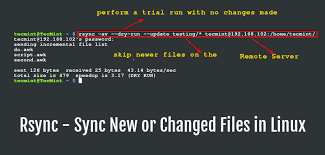 With reviews, features, pros & cons of rsync. How To Use Rsync To Sync New Or Changed Modified Files In Linux