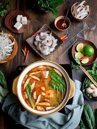 Simple Spicy Thai Hot Pot Recipe Hot Pot Recipe Spicy Recipes Green Curry Recipes