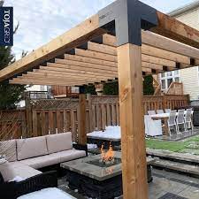 The paint is baked on enamel finish with a teflon coating. Pin By Paul Scaffidi On Front Yard Ideas In 2021 Pergola Patio Backyard Patio Designs Backyard