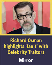Richard Osman has pointed out an "absolute fault"