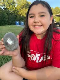 My girls and I painted some rocks and left them at spots