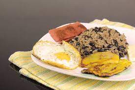 Gallo pinto or gallopinto is a traditional dish from central america. Gallo Pinto Rezept Schwarzebohnen De