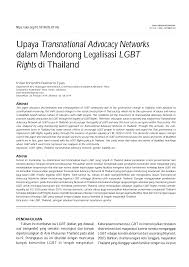 Lgbt atau glbt adalah akronim dari lesbian, gay, biseksual, dan transgender. Https Journal Umy Ac Id Index Php Jhi Article Download 5911 Pdf 3