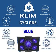 Heb jij ook een sandisk ultra fit usb 3.0 32gb zwart? Klim Cyclone Laptop Cooling Pad 5 Fans Cooler No More Overheating Increase Your Pc Performance And Life Expectancy Ventilated Support For Laptop Gaming Stand To Reduce Heating Blue Pricepulse