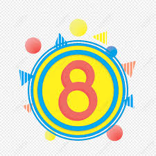 Number 8, 8, Number, Stereo PNG Image Image And Picture For Free Download -  Lovepik