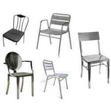 stainless steel kitchen chair, 