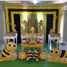 Festa Abelhinhas Bee Baby Shower Party Bee Baby Shower Theme Bumble Bee Baby Shower