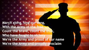 Wikimedia commons has media related to military songs. The Army Goes Rolling Along Song And Lyrics Played By Pershing S Own United States Army Band Choir Youtube