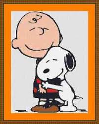 New benway cross stitch for snoopy & woodstock #2494 14ct 2 threads e106. Charlie Brown And Snoopy Cross Stitch Kit Ebay