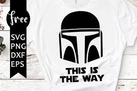 Download Mandalorian Helmet Svg Free Star Wars Svg This Is The Way Instant Download Shirt Design Silhouette Cameo Helmet Svg Png Dxf 0229 Freesvgplanet