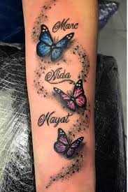 Tattoodo In 2020 Tattoos For Daughters Butterfly Tattoos For Women Foot Tattoos For Women