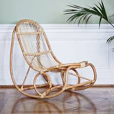 Monoqi Nanny Schaukelstuhl Rattan Rocking Chair Cool Chairs Chair Design