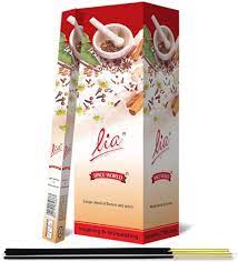 Amazon.com: LIA Spice World Fragrant Charcoal Incense Sticks, with Natural  Herbs and Spices (25 Packs Box, Total 200 Stick Box) : Home & Kitchen