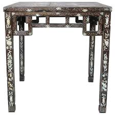 Antique Lacquered Chinese Mahjong Table 1stdibs Com Mahjong Table Antique Game Table Mahjong