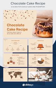 Delight Your Audience With Your Chocolate Cake Recipe By Giving A Presentation Created With Our F Chocolate Cake Recipe Cake Recipes Presentation Slides Design