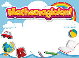 If you apply for the position of graphic designer, it's no big deal for you. Educational Frame Template With Word Mathemagicain 1085713 Vector Art At Vecteezy