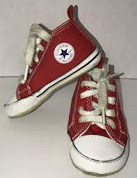 Baby Converse Red Shoes Size 4 Chuck Taylor Style Converse Athletic Chuck Taylor Style Baby Converse Chuck Taylors